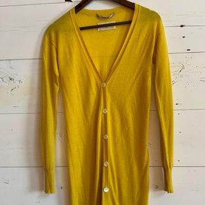 DEAR Cashmere long tissue cardigan, small